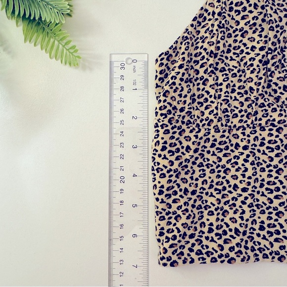L.A. Hearts Leopard Cheetah Animal Print Crop Top XS - Picture 7 of 9